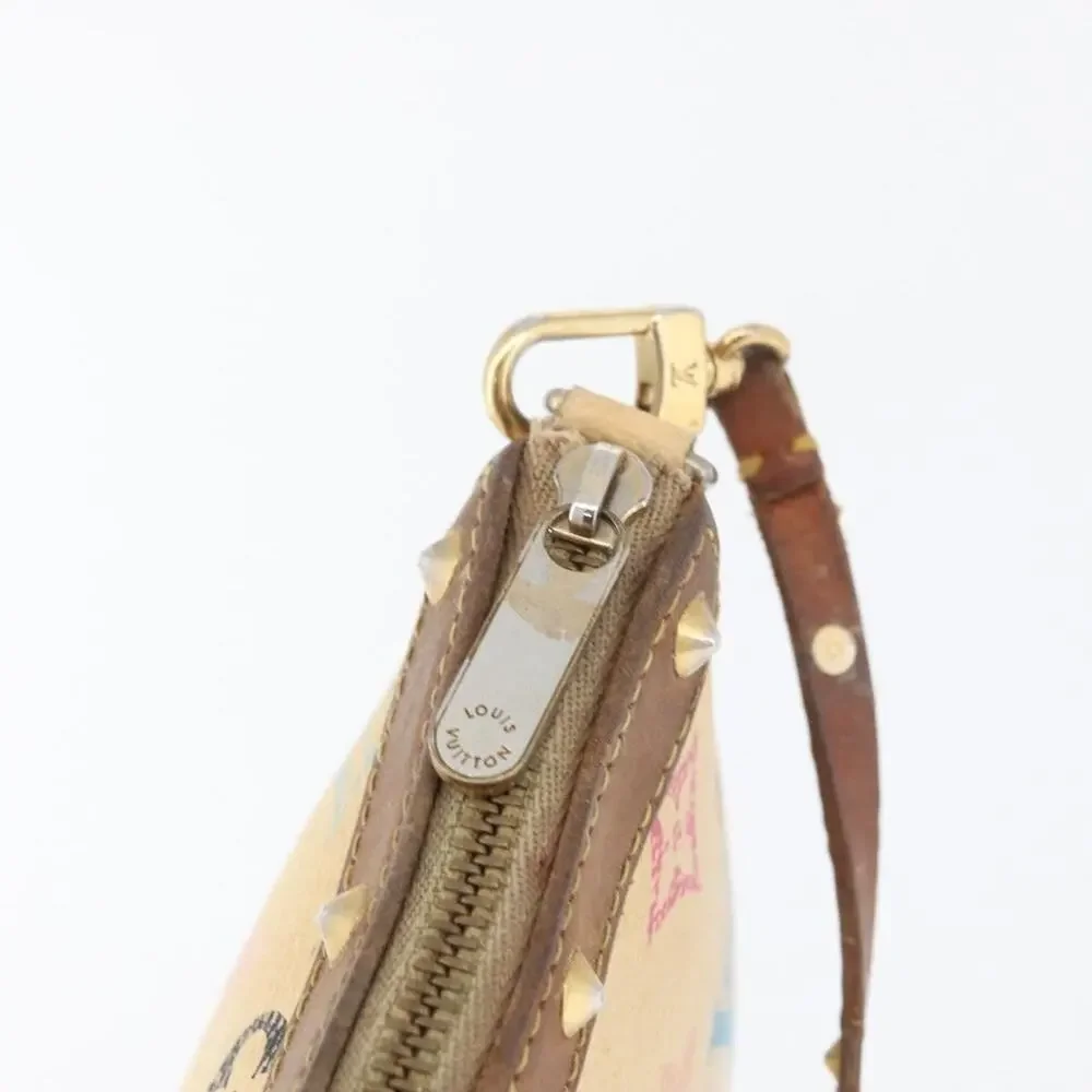 Louis Vuitton Monogram Multicolor Pochette Accessoires Pouch White